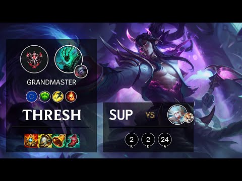 Thresh Support vs Janna - EUW Grandmaster Patch 11.21