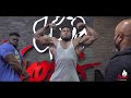 Binous Gym - BLESSING Awodibu & Andrew JACKED - Training with ANIS
