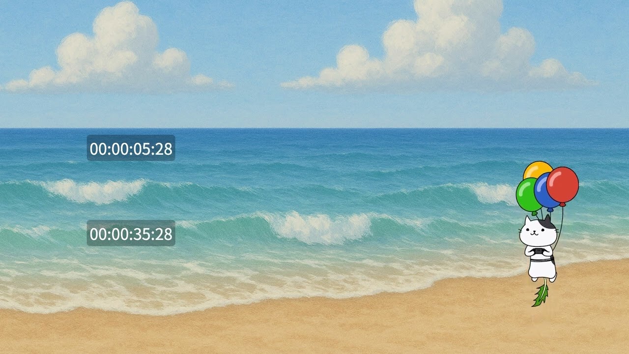 OBSの配信画面でカウントダウンタイマーを追加できる方法の紹介｜ソースはHTMLです。
