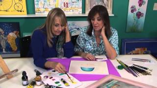 Técnica de óleos con titanatos