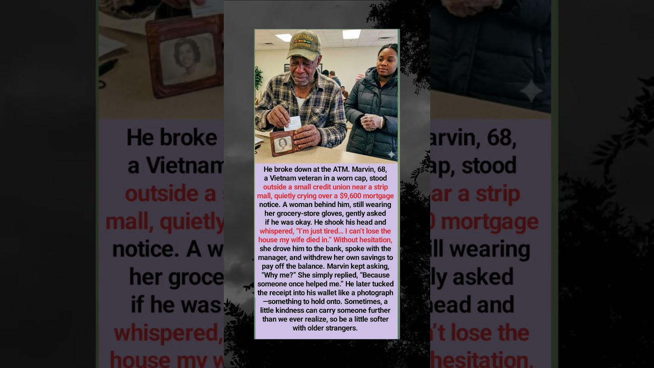 A Stranger Paid His $9,600 Debt… What He Did Next Will Break You 💔#KindnessMatters #Humanity