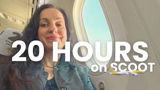Flying Australia to Europe on Scoot ✈️ + 6 Hours in Changi Airport!
