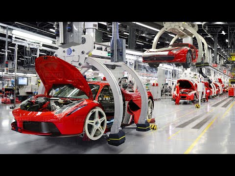 , title : 'Inside Ferrari’s Gigantic Factory - Supercar Production Line'