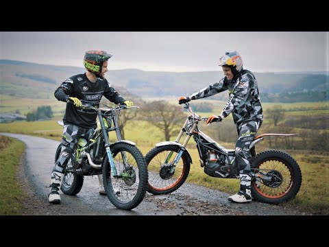 My First Trials Bike Lesson w/ Dougie Lampkin *Goes Wrong*