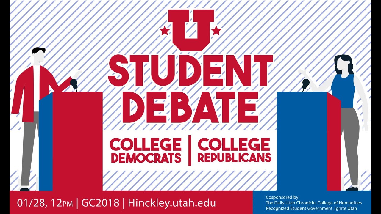 1.28.26 U Student Debate – College Democrats and College Republicans