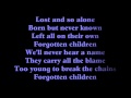 Tokio Hotel--Forgotten Children lyrics