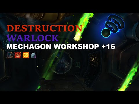 Mechagon Workshop +16 | Destruction Warlock | 8.3