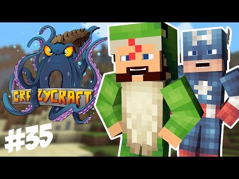CrazyCrafters [35] - CATERKILLER vs JUMPY BUG! (with SolidarityGaming)