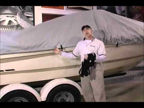 Boat Cover Installation - Taylor Made Semi-Custom Boat Covers Part 4 - Tie Down Straps