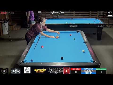 Cristina Schneider vs Gail Eaton / Texas Open Tune Up / Skinny Bob's / Aug 2021