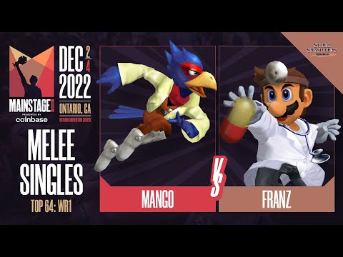 Mang0 (Falco) vs Franz (Dr. Mario) - Melee Top 64 Winners Round 1  - Mainstage 2022