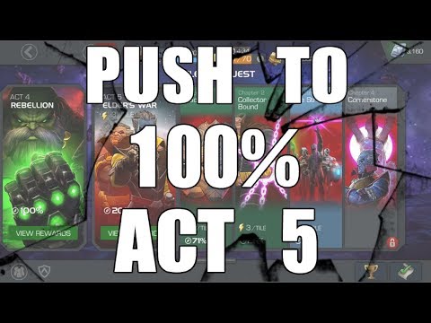 Push to 100% ACT 5