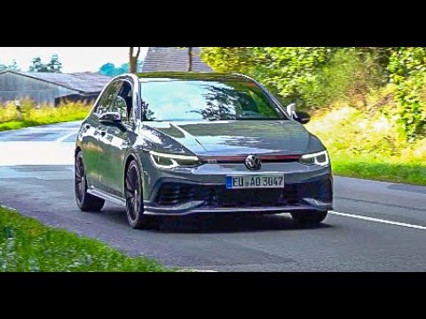 VW Golf 8 GTI Clubsport Edition 45 300PS Sound 0-200 Launch Control Akrapovic Exhaust