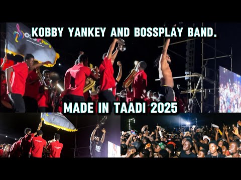 Kobby Yankey leads BossPlay Band at Made In Taadi 2025. 🔥🔥🔥