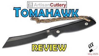Artisan Cutlery TOMAHAWK Fixed Blade #knifereview