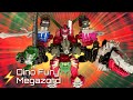 Dino Fury Megazord Zord Link Mega Pack Toy Review Power Rangers Season 28