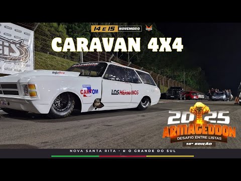 Caravan 4x4 do Cristian Júlio da Equipe Los Hermanos Competições na 14ª Edição do Armageddon