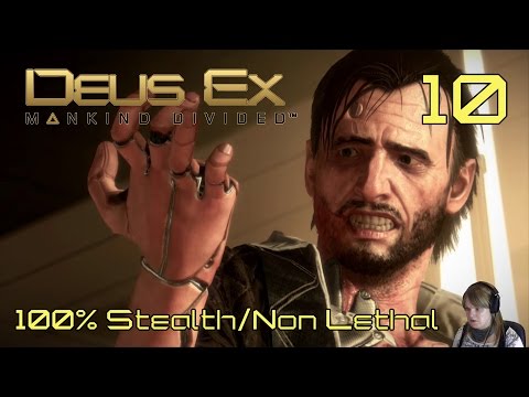Deus Ex: Mankind Divided - 100% Stealth/Non Lethal Playthrough - Part 10 Talos Rucker
