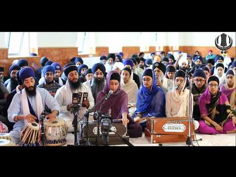 Bibi Harkiran Kaur Toronto AKJ Birmingham Smagam 2017 Wednesday Eve