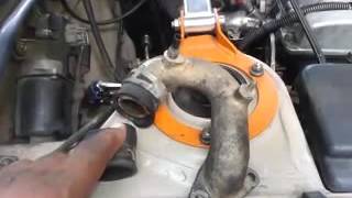 How to Change a water pump by-pass hose on a 1994 Toyota Corolla 7AFE 4AFE