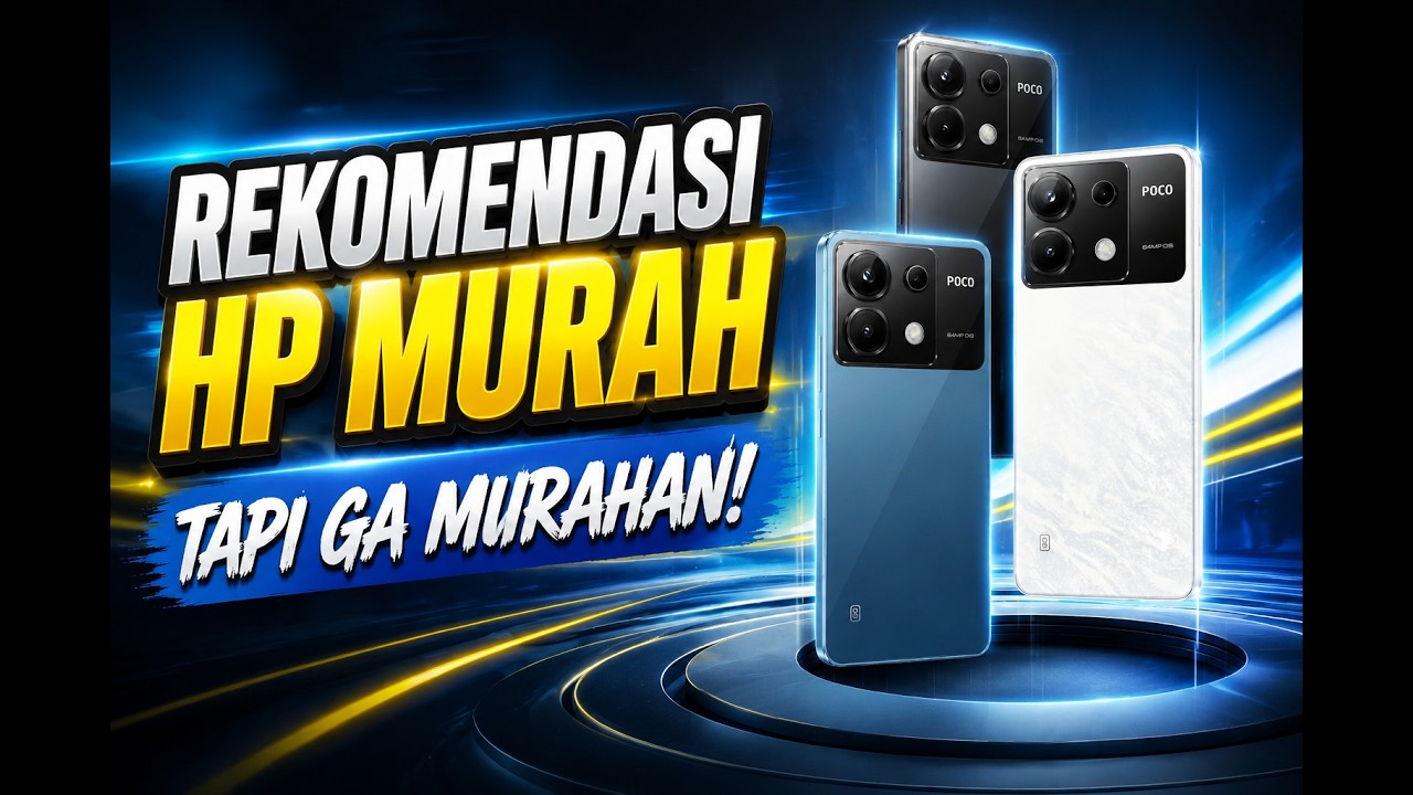 Ini Alasan Kalian Gak Perlu HP Mahal‼️ 10 Hp Murah Spek Tinggi Terbaik 2026‼️