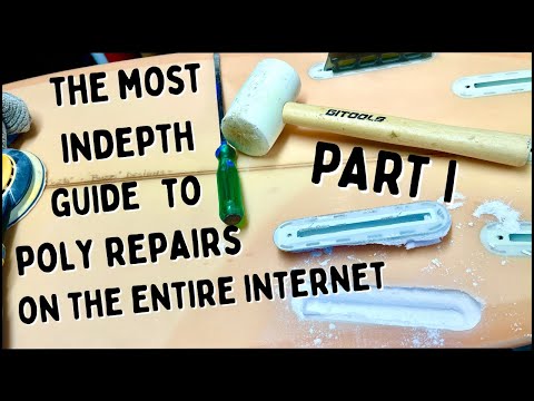 Part of a video titled Is your surfboard Poly or Epoxy, how do we know? - YouTube
