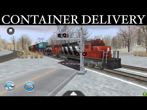 Container Transporter Session - Trainz Driver 2