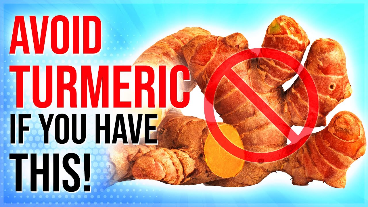 AVOID Turmeric If You Suffer From These 3 Health Conditions!