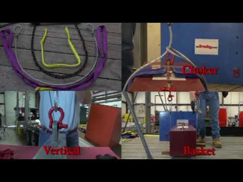Crosby Rigging Tips - The Choker Hitch: Wire Rope Slings - Universal