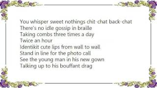 Bauhaus - Small Talk Stinks Lyrics