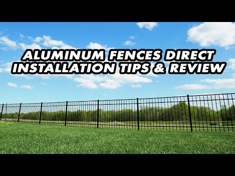 Aluminum Fences Direct Review from A DIY'er's Perspective