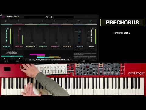 How to play Alive by Hillsong Young & Free on piano - MainStage Song-Specific Patch Cover