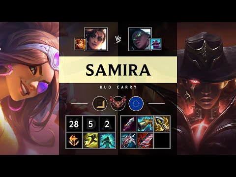 Samira ADC vs Senna - EUW Grandmaster Patch 25.06