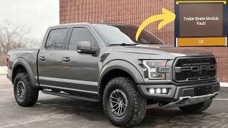 F150 “Trailer brake module fault” warning: Reasons