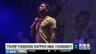 Trump pardons NBA YoungBoy ahead of prison release, tour