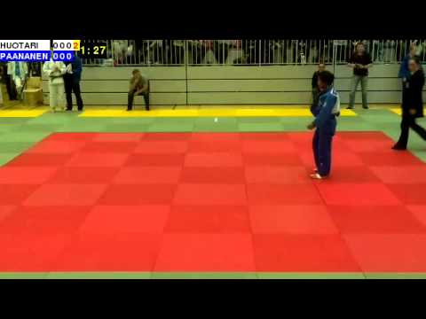 Judo U18 SM 2014: P18-66: HUOTARI - PAANANEN