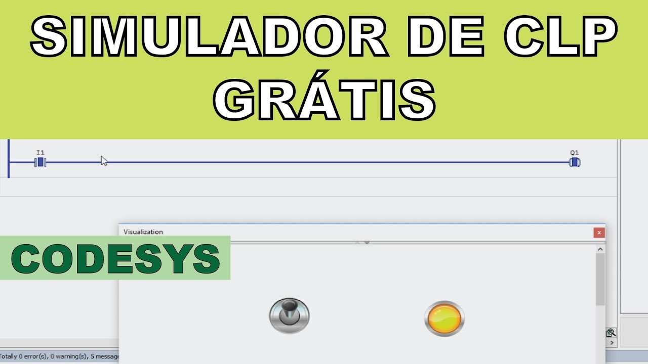 CLP #23 - SIMULADOR GRÁTIS DE CLP: CODESYS
