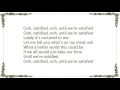 Forest Sun - Until We're Satisfied Lyrics