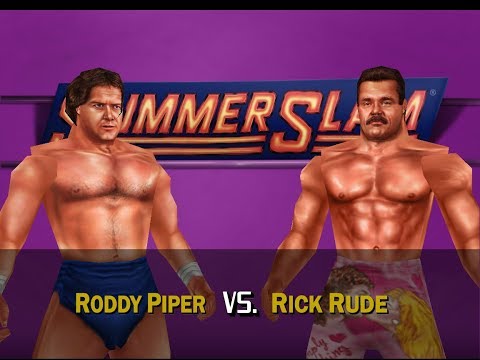 WWF Legends 2.1 Matches - Roddy Piper vs Rick Rude