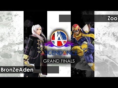 Smash 4: BronZeAden (Robin/Pikachu) V Zoo (Falcon/Lucina/Fox) - Ascendance 64 Tournament SSB4