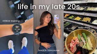 days in my life | back to routine, training for HYROX in Vancouver