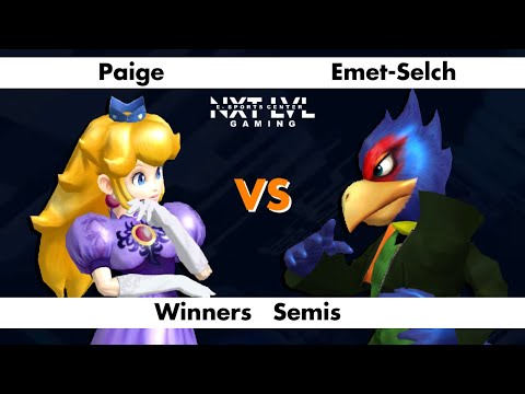 NXT LVL Gaming 8 - Winners Semis - Paige (Peach) vs Emet-Selch (Falco) - SSBM Smash Melee