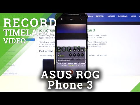 How to Record Time Lapse in ASUS ROG Phone 3 – Record Looped Videos