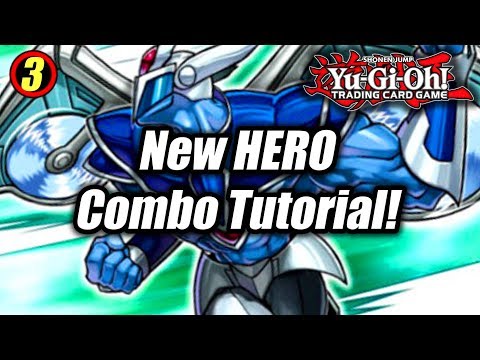 Yu-Gi-Oh! NEW HERO COMBO TUTORIAL + TEST HAND! HOW TO COMBO WITH HEROS 2019! OCTOBER 2019 BANLIST!
