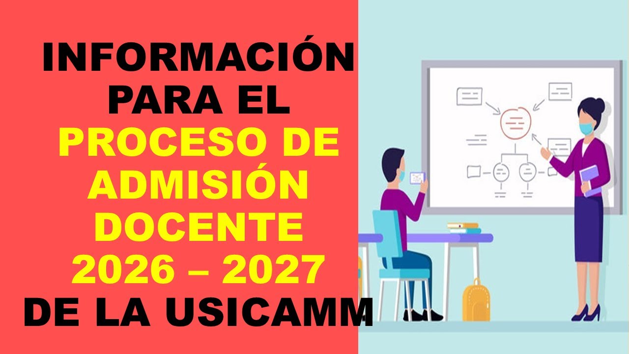 I am a Teacher: INFORMATION FOR THE 2026-2027 USICAMM TEACHER ADMISSION PROCESS
