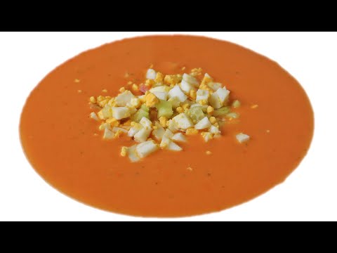 Como hacer gazpacho - Receta de cocina tradicional andaluza y española
