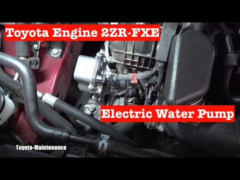 Lexus CT200h electric water pump and thermostat housing