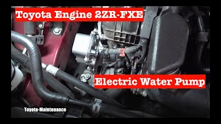 Lexus CT200h electric water pump and thermostat housing