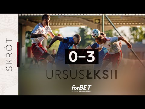 Ursus Warszawa - ŁKS II Łódź 0:3 | SKRÓT MECZU
