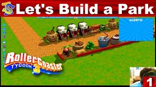 Livestream -  Rollercoaster tycoon 3 - Let's Build a park EP1